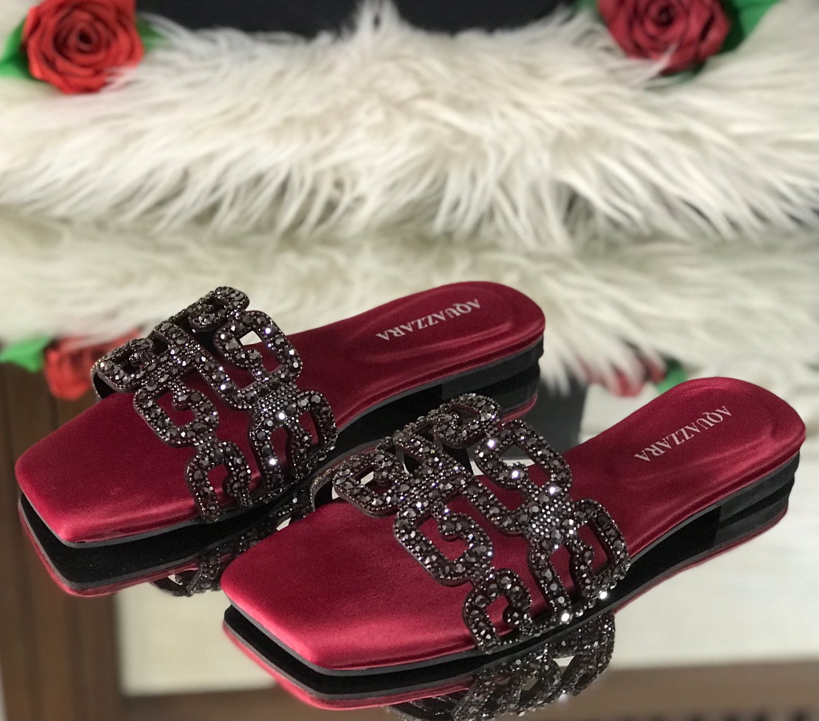 A-q-u-a-z-z-u-r-a slippers