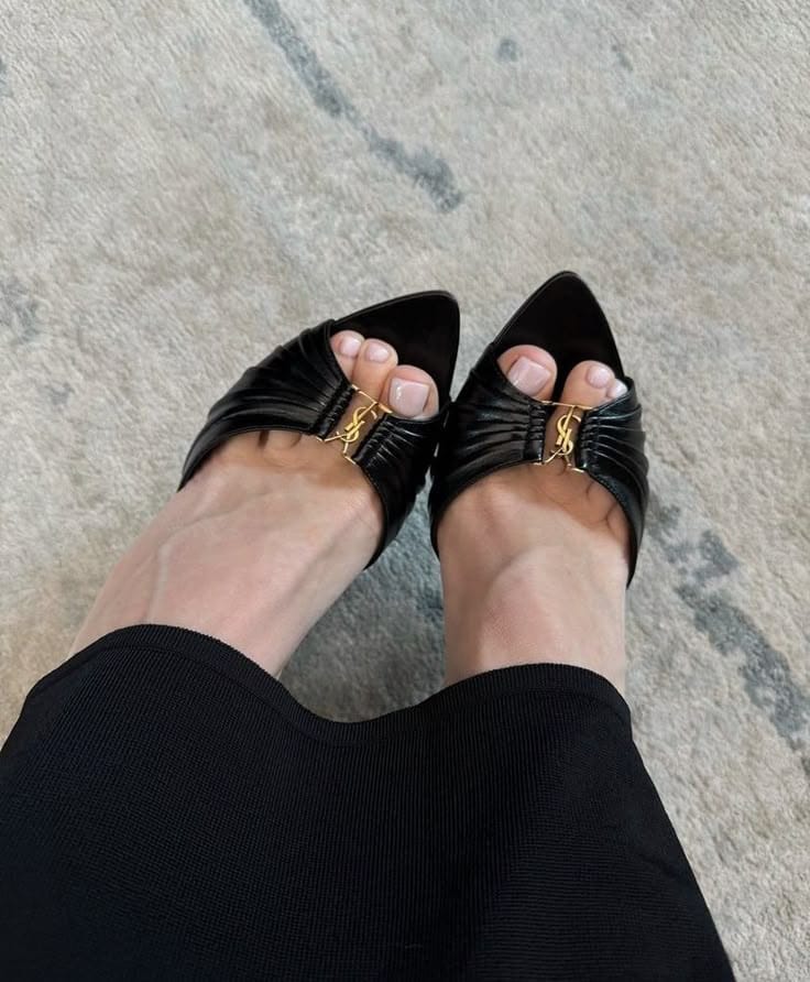 Y-S-L Baby alone heel
