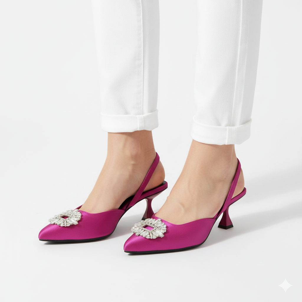 ZARA HEEL PUMPS