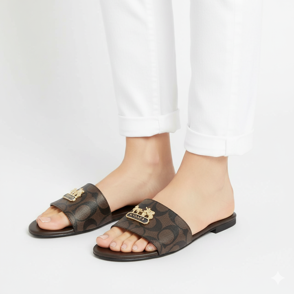 COACH SLIPPERS