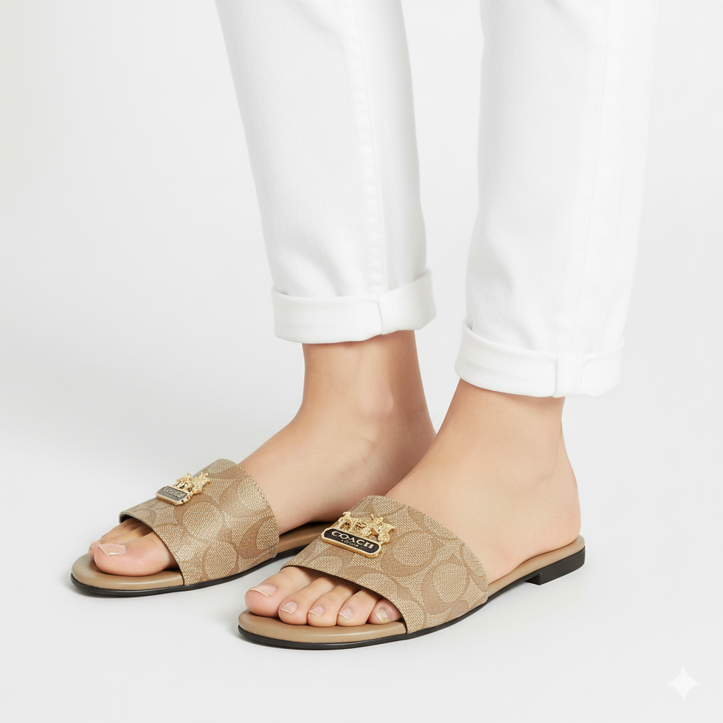 COACH SLIPPERS