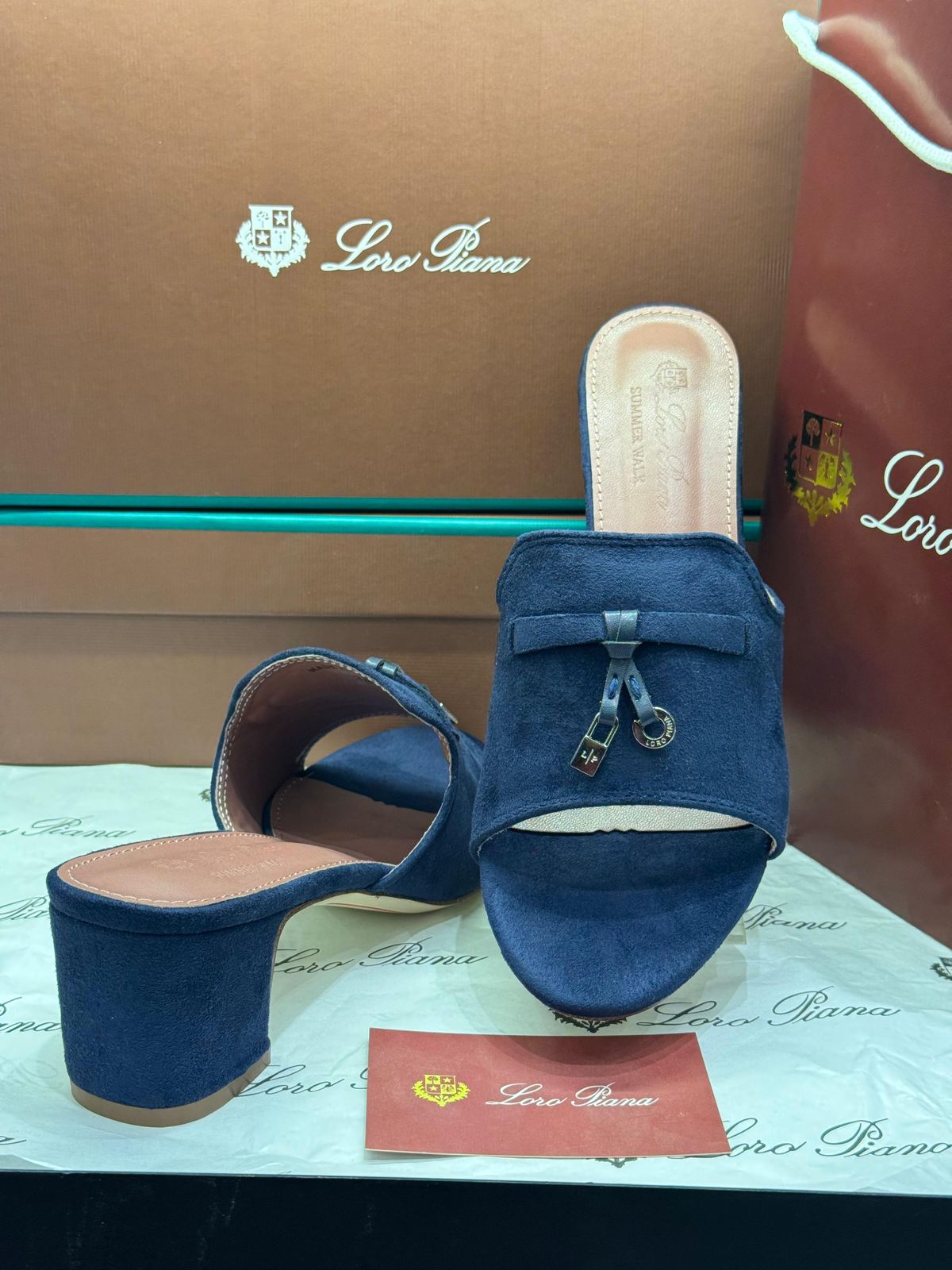 LORO PIANA SUMMER CHARMS SANDALS
