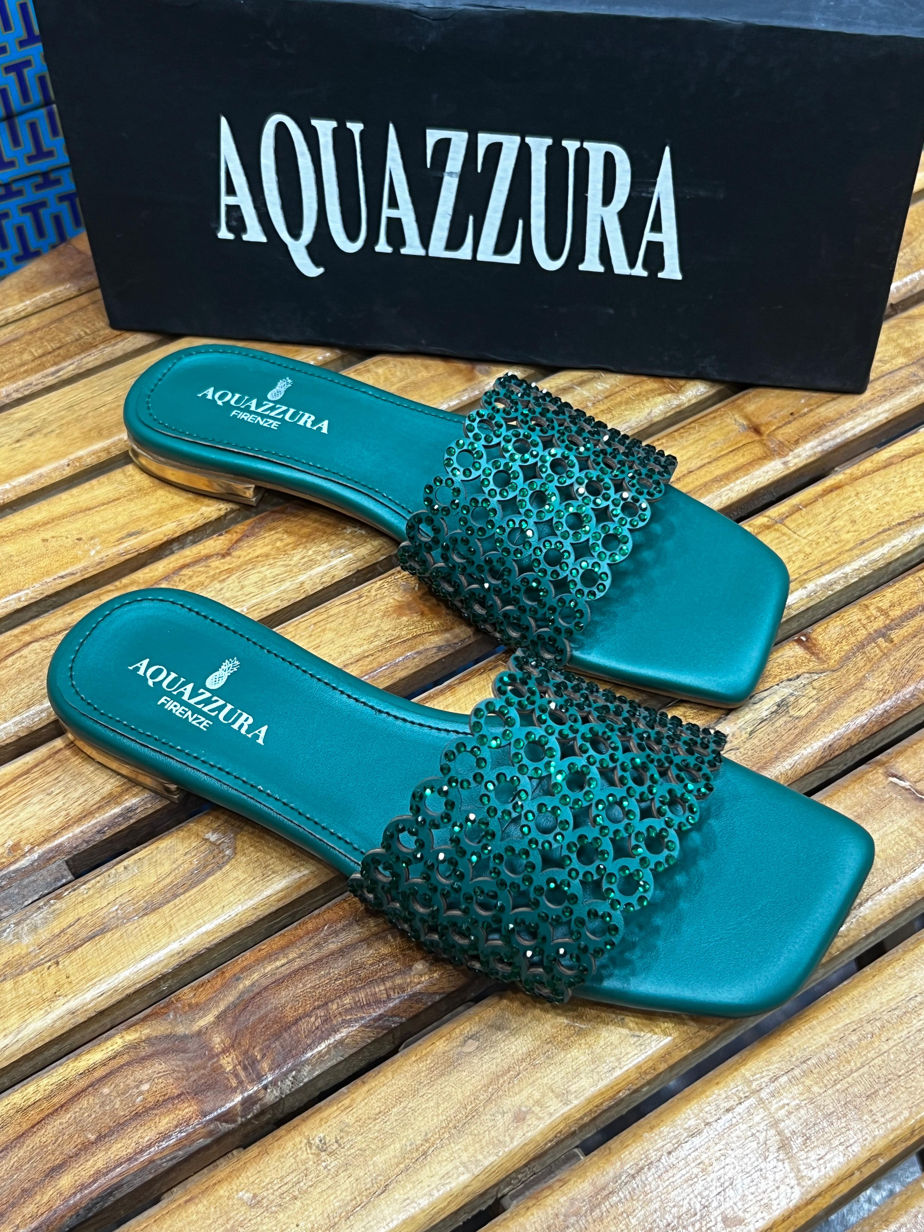 AQUAZZURA RING STONE FLAT
