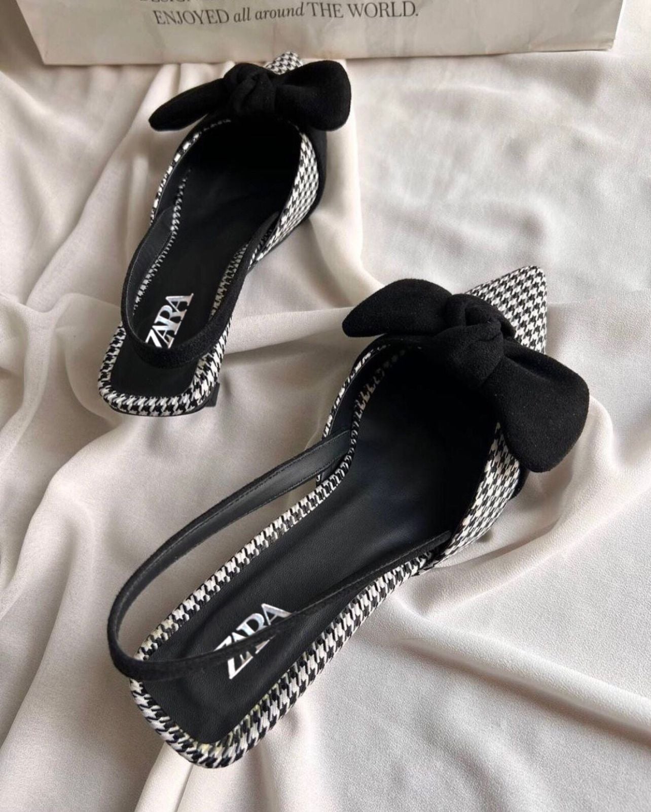 ZARA BOW HEEL