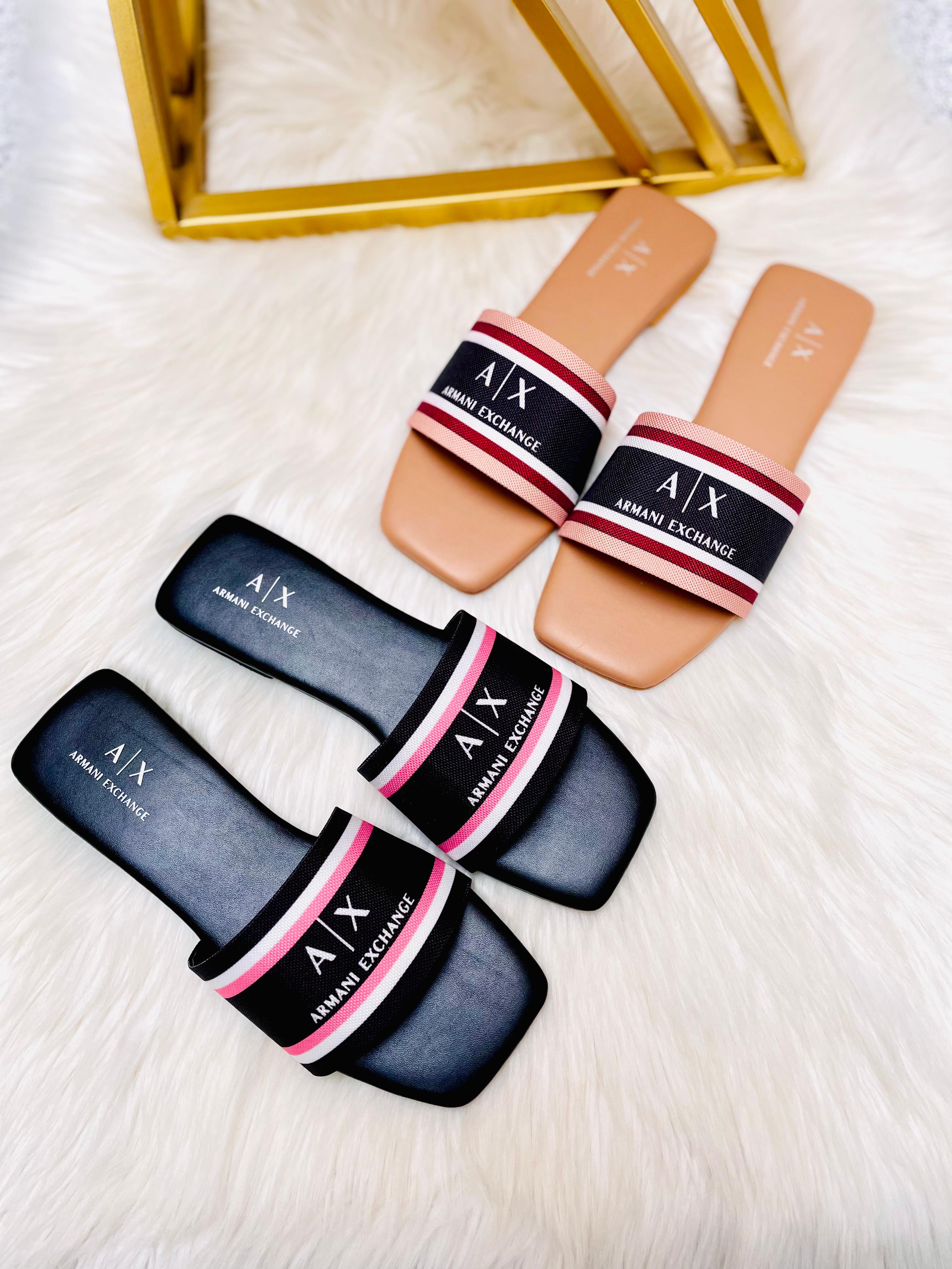 ARMANI EXCHANGE SLIPPER