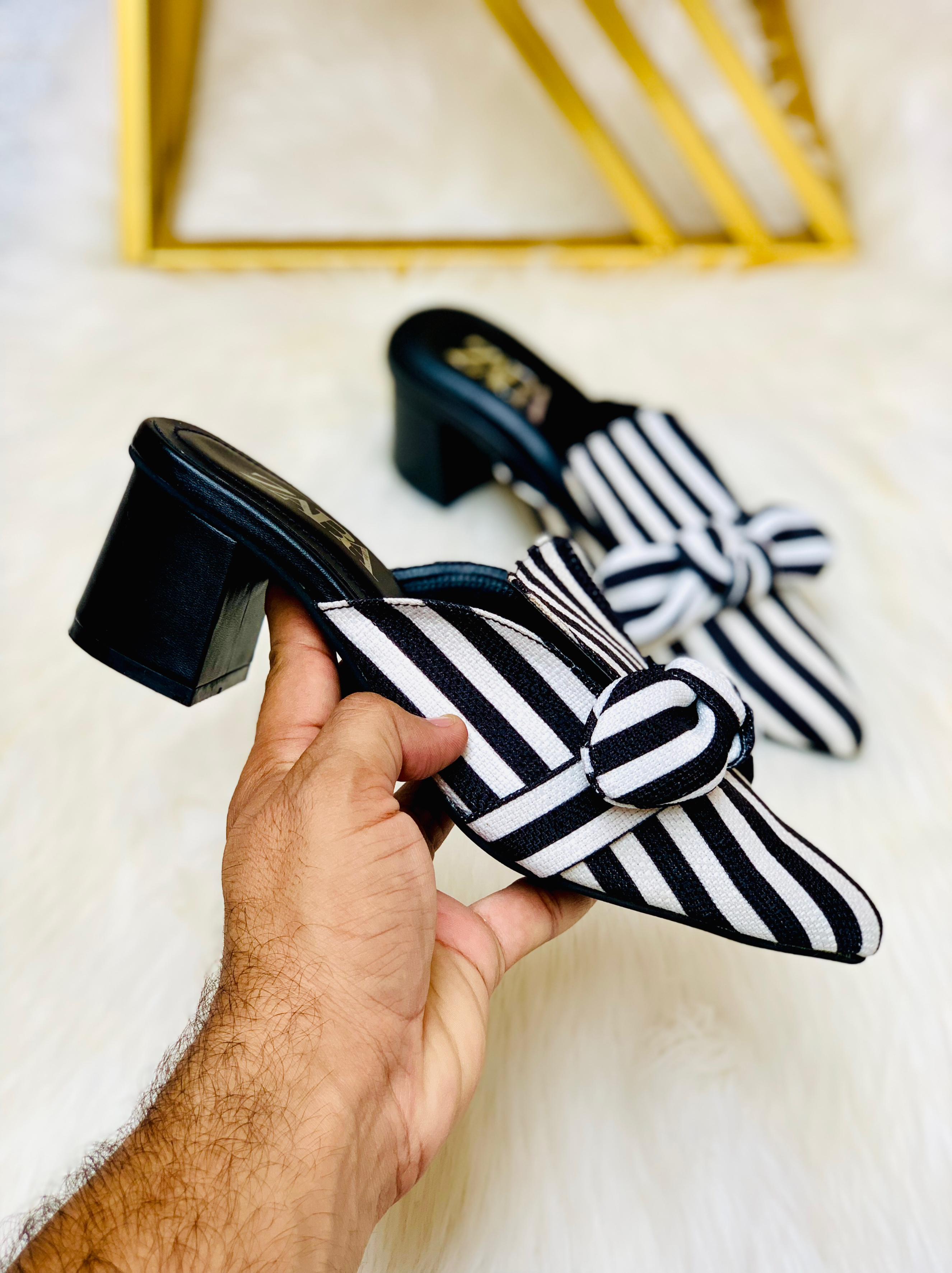 ZARA BOW KNOT HEEL