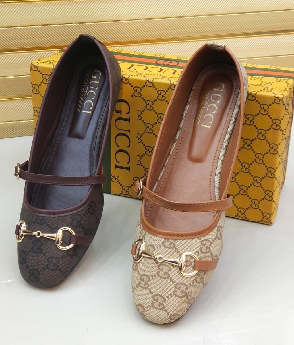 Fioure Designer Flat Pumps - Premium Women's Footwear Collection