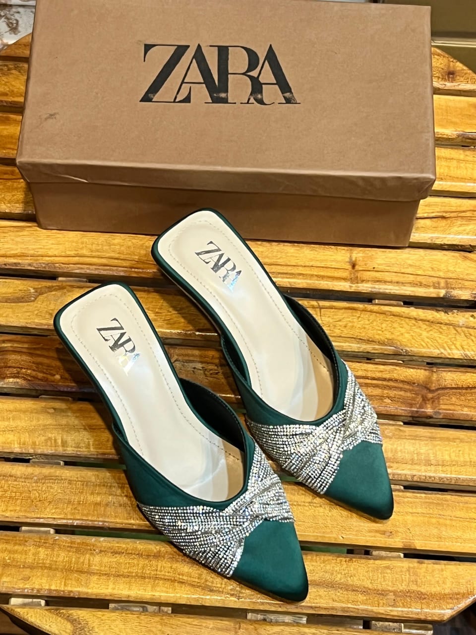 Zara mash heels