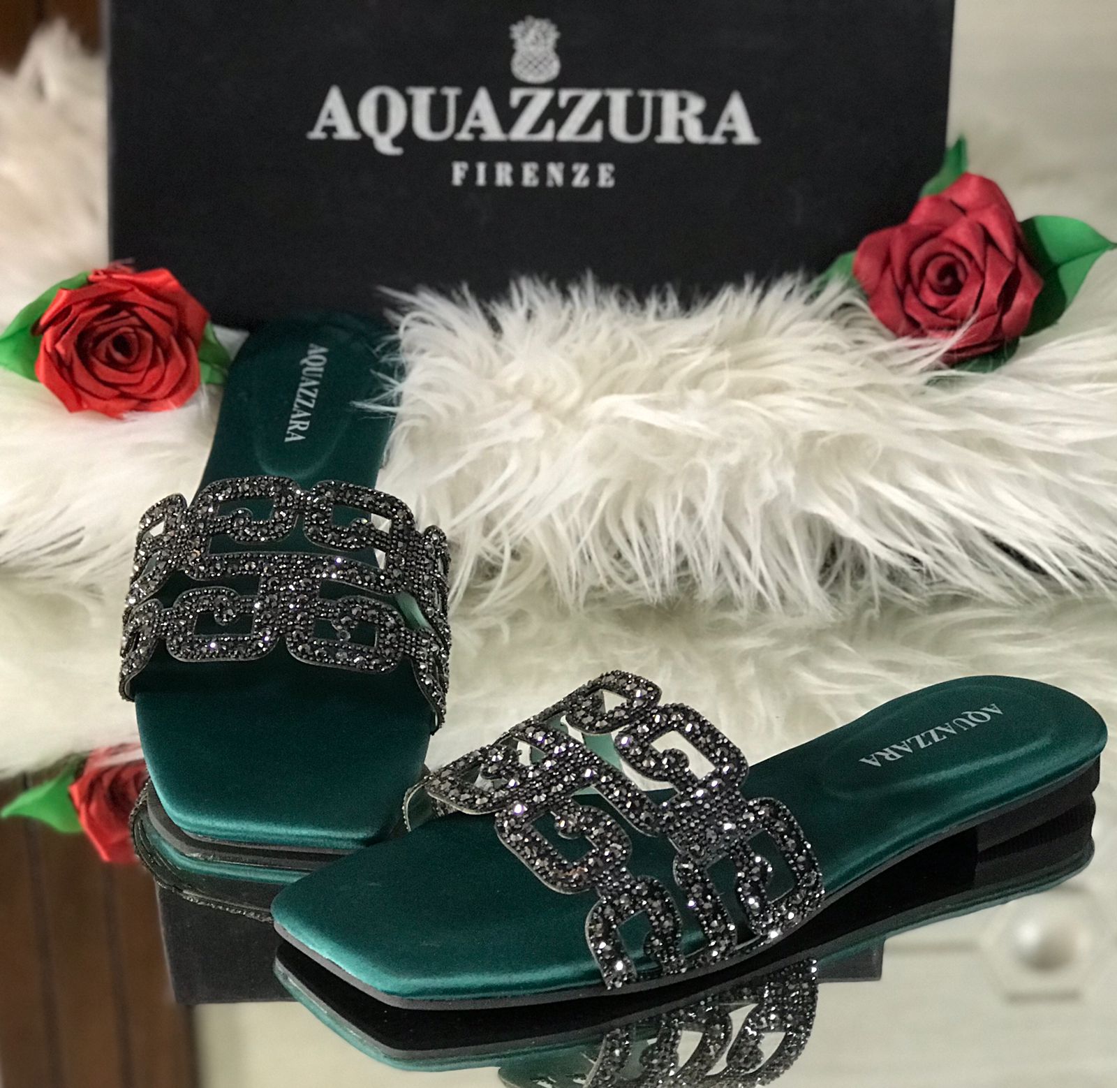A-q-u-a-z-z-u-r-a slippers