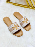 Tory Burch Embroidery Flat Slipper