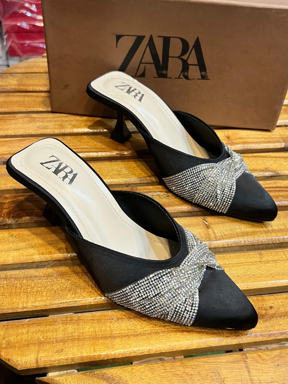 Zara mash heels