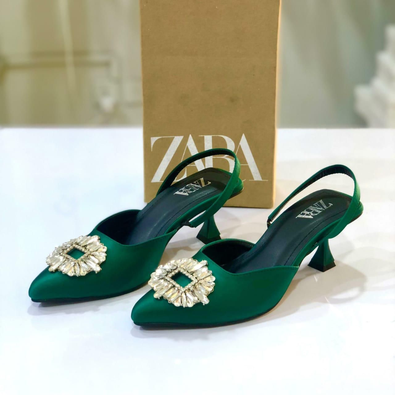ZARA HEEL PUMPS